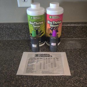 General Organics BioThrive Grow & Bloom